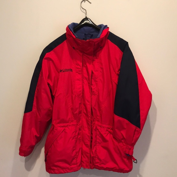 columbia double jacket